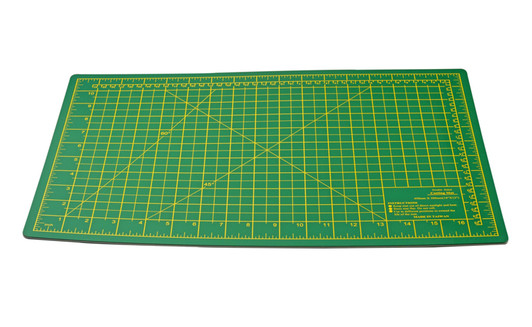Self Healing Double Sided Green Cutting Mat, 18" x 12" x 3mm