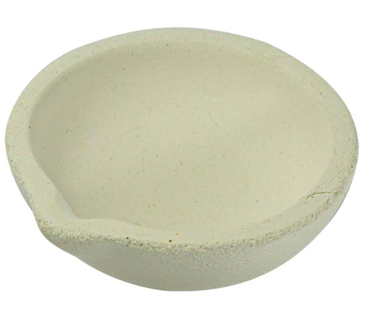 3" Round Alumina Ceramic Pot