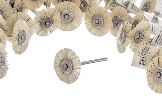 36 Pc Box of Polyester Wheel Brushes