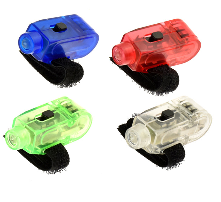 72 Pc Display LED Finger Lights with Adjustable Hook and Loop Strap