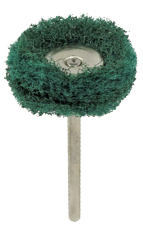 36 Pc Box of Green Abrasive Wheel Buffs, 150 Grit