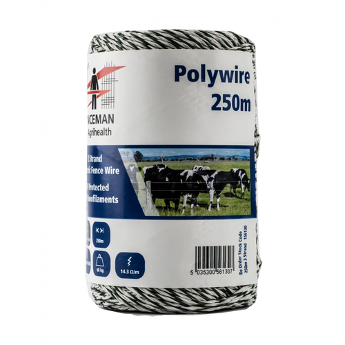 Fenceman Electric Fence Polywire 250m