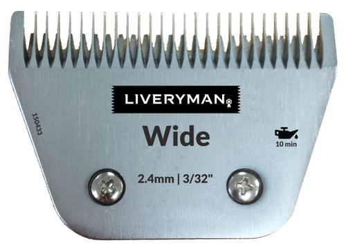 Genuine Liveryman Harmony A5 Horse Clipper Blades Harmony Plus 15W 1.0 10W 2.4