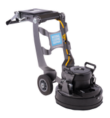 The Helix has a folding handle for work in tight spaces and ease of transport