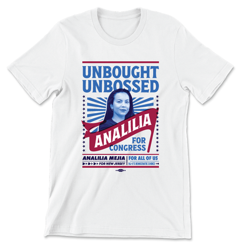 Unbought, Unbossed (Unisex White Tee)