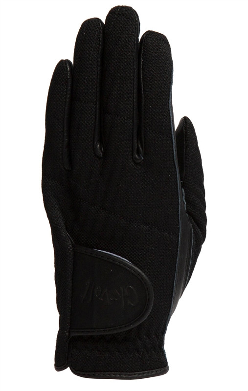 black golf glove