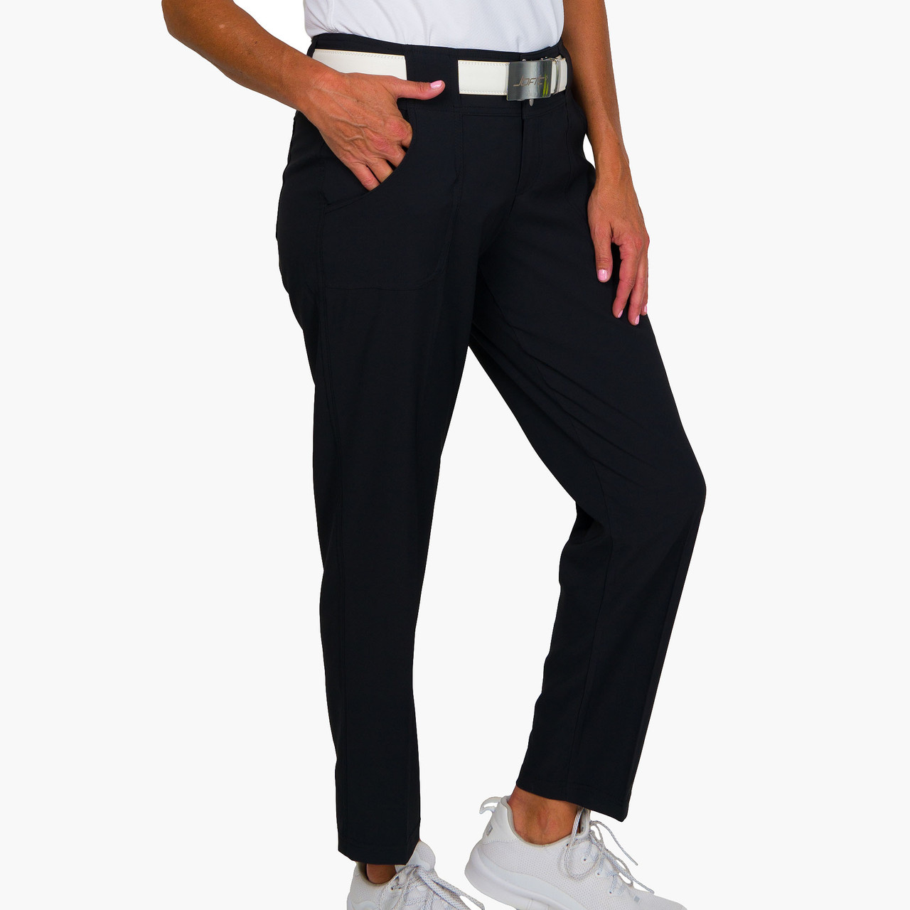 jovati Capris for Women Casual Summer Athletic Golf Pants Straight Leg High  Waisted Pants with Pockets Trousers Work Pants, Black, Small : :  Clothing, Shoes & Accessories