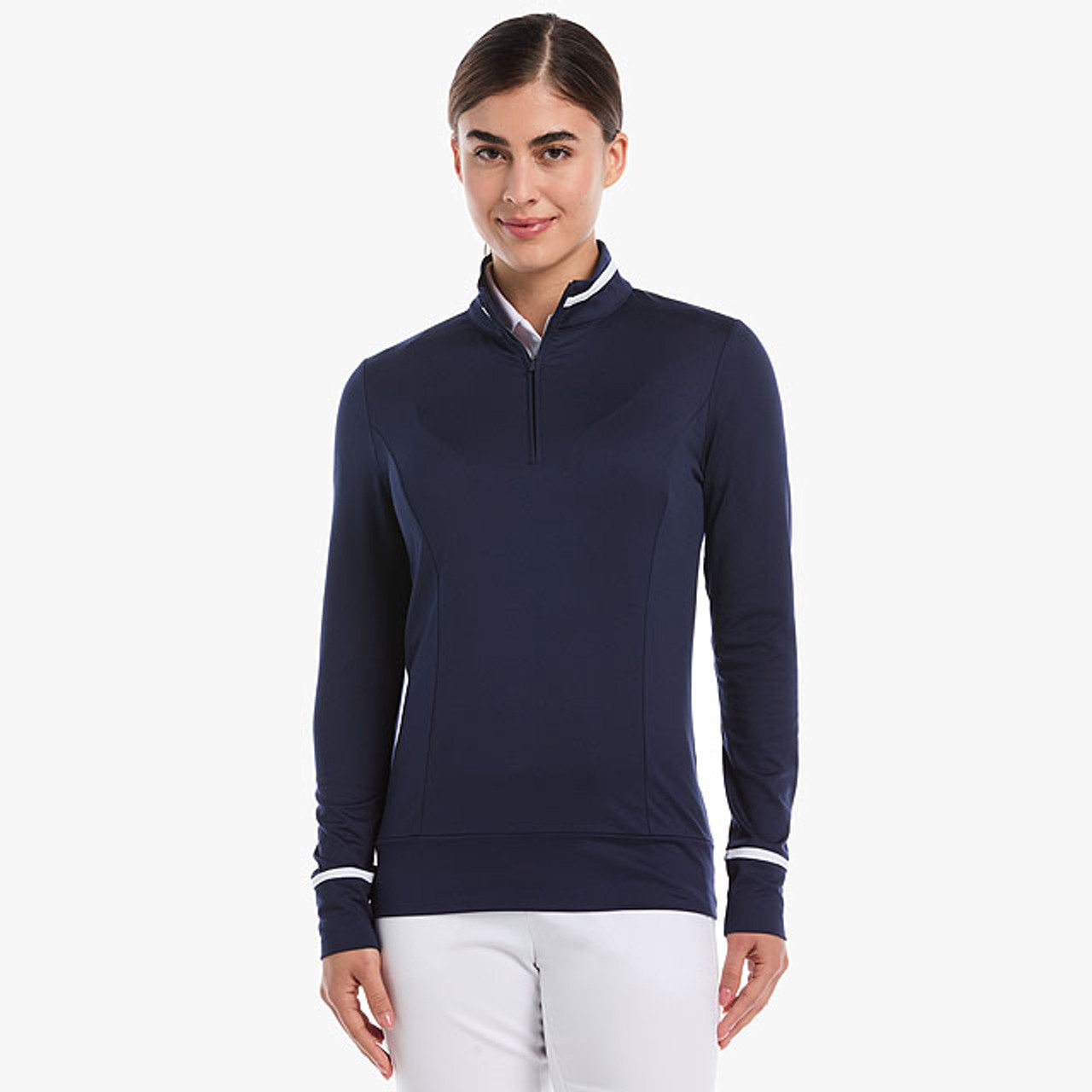 golfickers ロンT Callaway Women's Thermal Colorblock Top