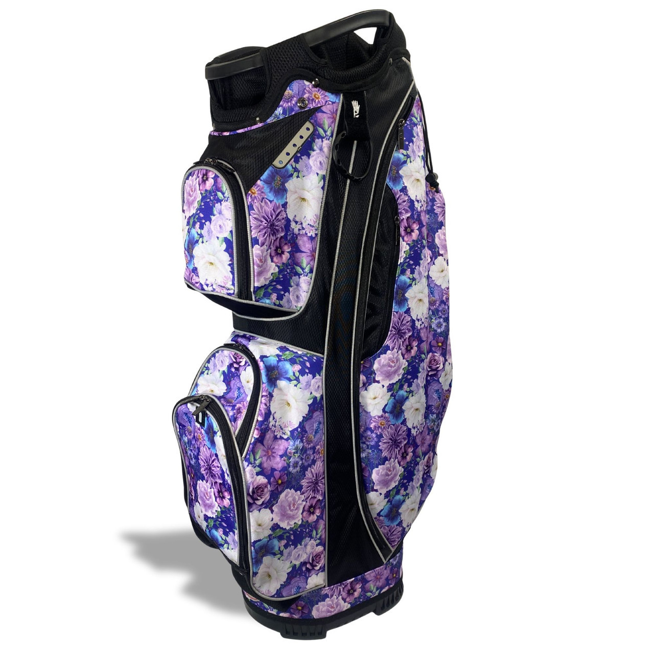 Taboo Fashions Purple Petals Women's Golf Cart Bag