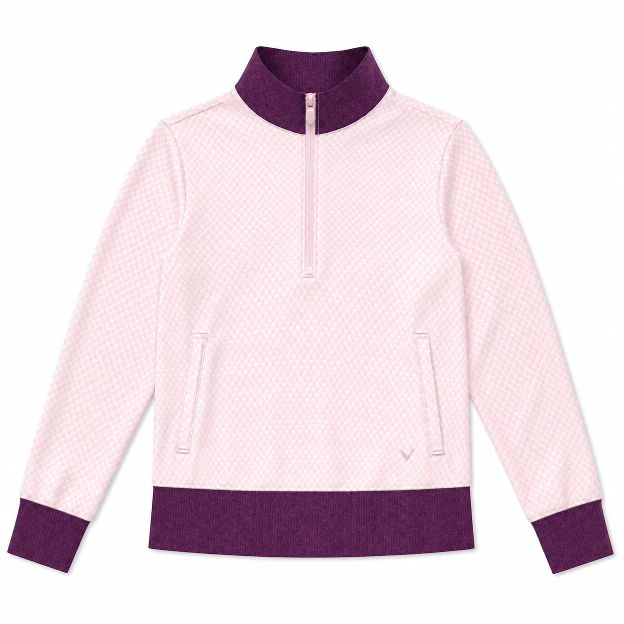 Callaway Women's Textured Pullover | Cherry Blossom