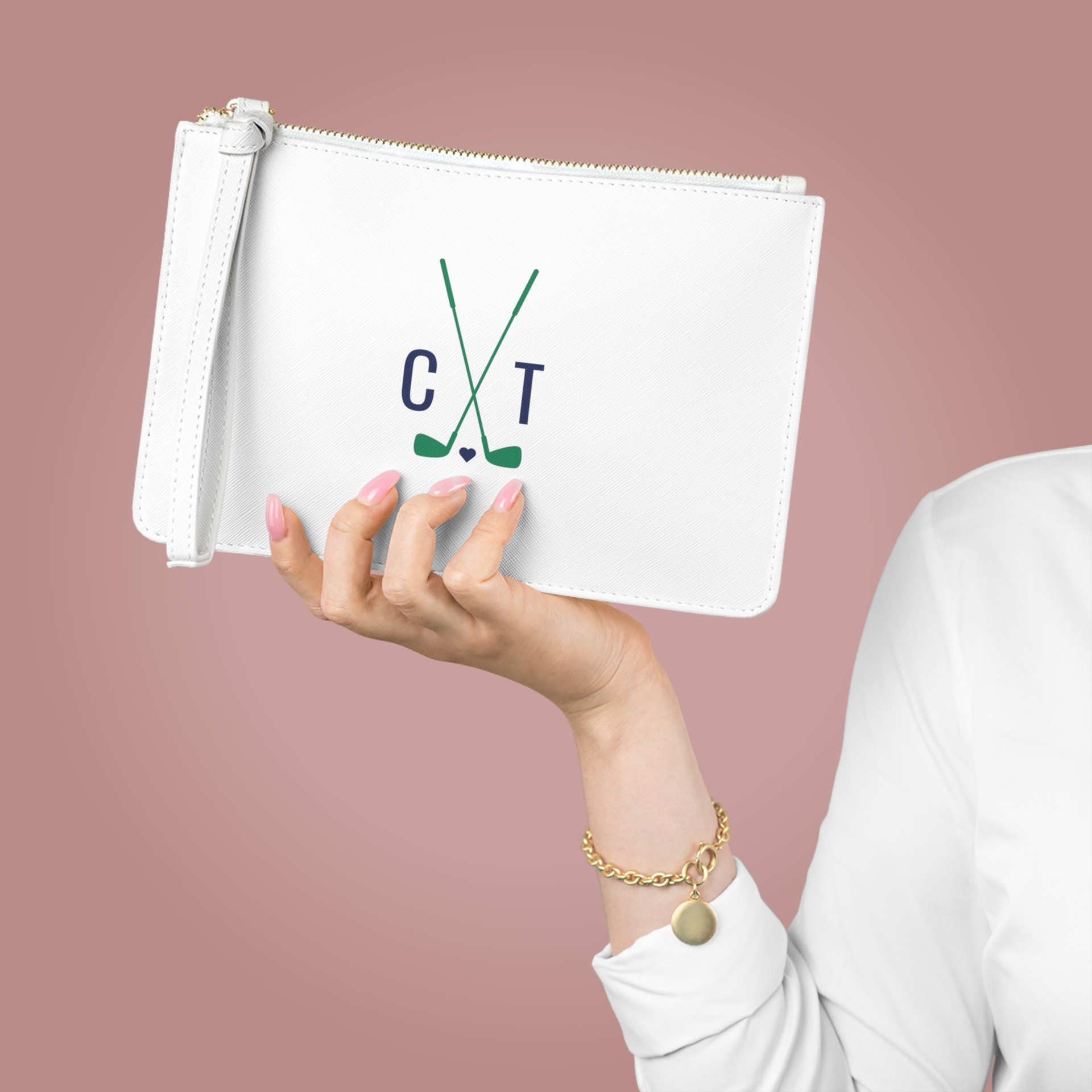 Monogram Clutch Wristlet main image 0