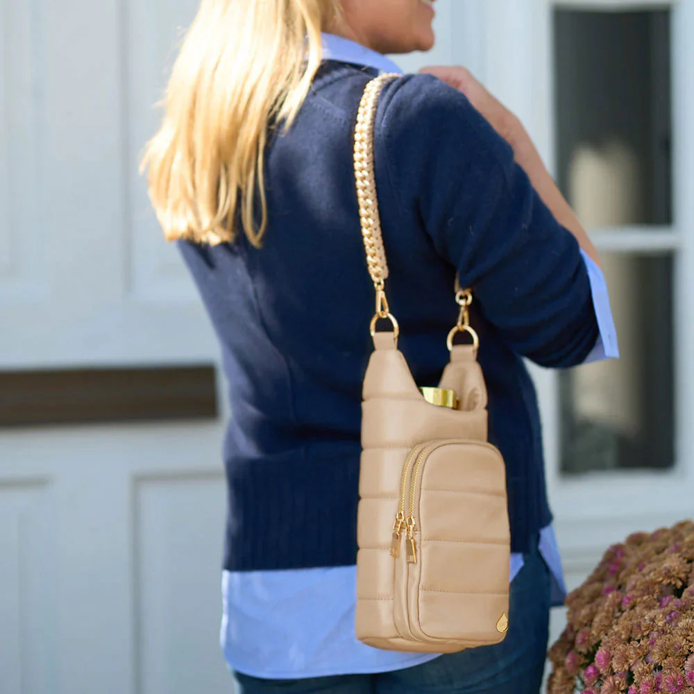 Ivory Vegan Leather HydroBag® with Strap Bundle main image 0