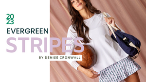 Evergreen Elegance: Denise Cronwall Stripes Collection