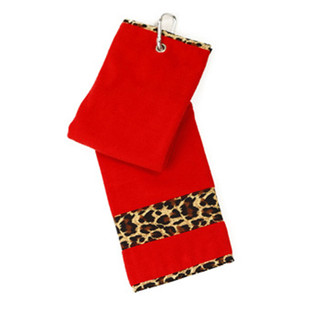 Glove It Towel - Red Leopard