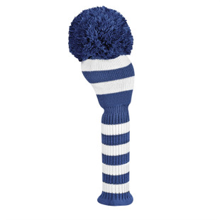 Just4Golf Driver Headcover - Navy/White Stripes
