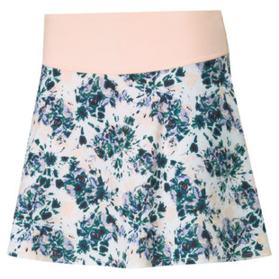 puma white golf skort