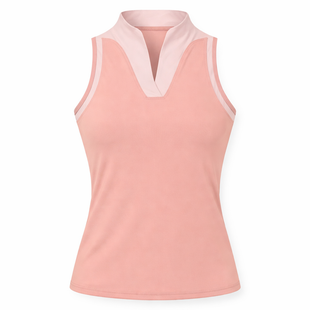 Calliope Lucky In Leather Racerback Mock
