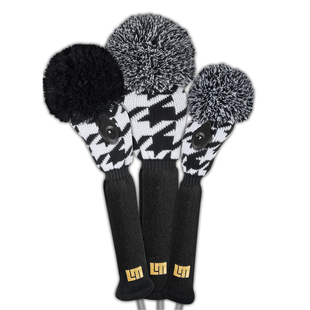 Loudmouth Golf Headcover Set (3pc) - Oakmont Houndstooth