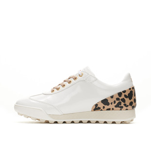 Duca Del Cosma King Cheetah Golf Shoe - White