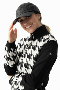 Daily Sports Simone Cardigan - Houndstooth
