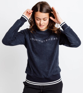 Calliope Chasing Birdies Varsity Sweatshirts