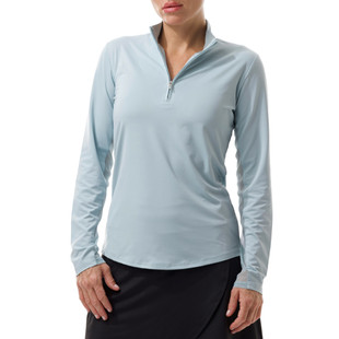 SanSoleil SunGlow Long Sleeve Mock - Sage