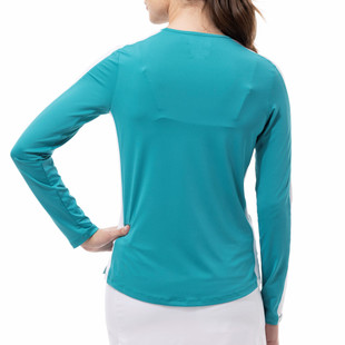 SanSoleil SunGlow Long Sleeve Active Tee (Core Solids)