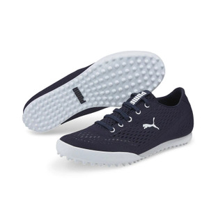 Puma Monolight Fusion Slip-On Spikeless Golf Shoe - Navy Blazer