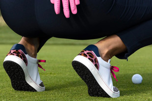 Royal Albartross Fieldfox Golf Shoe - Pink Leopard