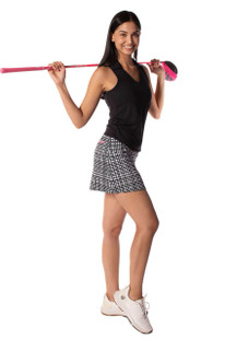 Golftini Pull-On Stretch Tech A-Line Skort - Work From Home
