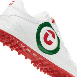 Duca Del Cosma Kubananeo Golf Shoe - White/Green/Red
