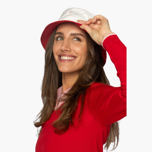 Red Bucket Hat