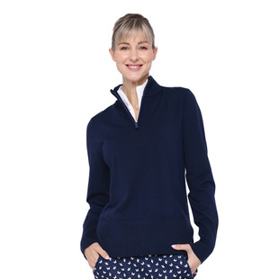 BelynKey Quarter Zip Sweater