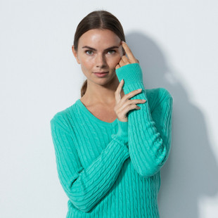 Daily Sports Madelene Cable Knit Sweater (S24)