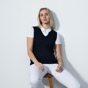 Daily Sports Madelene Cable Knit Vest  (PS24)