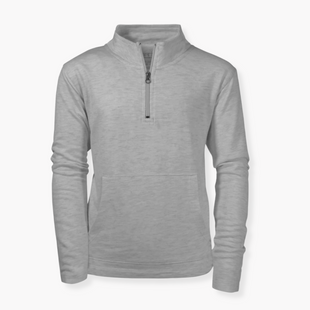 Garb Opal Quarter Zip Pullover - Grey