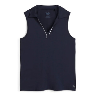 Puma CLOUDSPUN Piped Sleeveless Polo