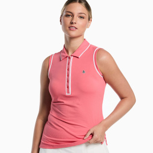 Original Penguin Veronica Sleeveless Pique Polo