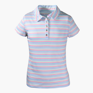 Garb Elise Short Sleeve Stripe Polo