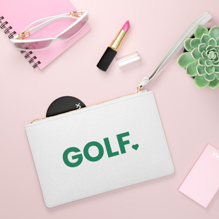 Iconic GOLF Clutch Wristlet