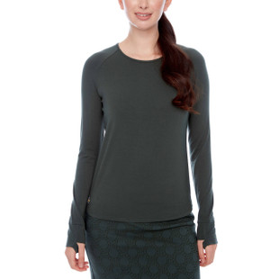 Swing Control Bamboo Long Sleeve Knit Jersey Top Swing Control Bamboo Long Sleeve Knit Jersey Top