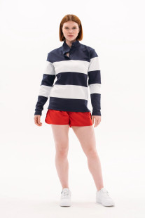 Foray Golf Rugby Navy/White Sweatshirt