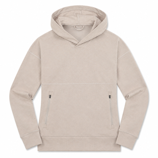 Taupe Sunice Aerosoft Eve Hoodie with Pockets