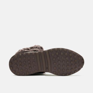 Duca Del Cosma Francesca Dark Brown Snake High Top Fleece Golf Boot