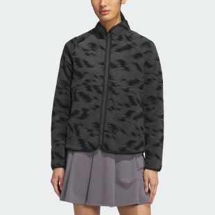 Adidas Fleece Carbon Golf Jacket