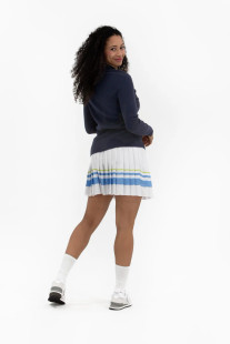 Foray Rib Knit Quarter Zip Long Sleeve Mock