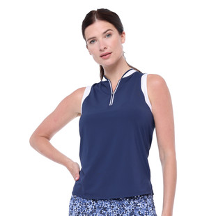 BelynKey Sabrina Ink Sleeveless Mock