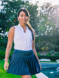 Callaway High Waist Pleated 16" Skort