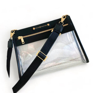 FENIX Front Row LeatherPVC FENIX Crossbody Stadium Bag FENIX Front Row LeatherPVC FENIX Crossbody Stadium Bag