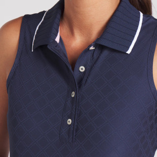 PUMA x AP Sleeveless Jacquard Golf Polo